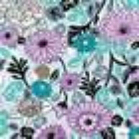 đNWTâVERAâBRADLEYÂ LANYARDâINâSIGNATUREâCOTTONâ-âPENELOPE'SâGARDEN - Picture 2 of 2